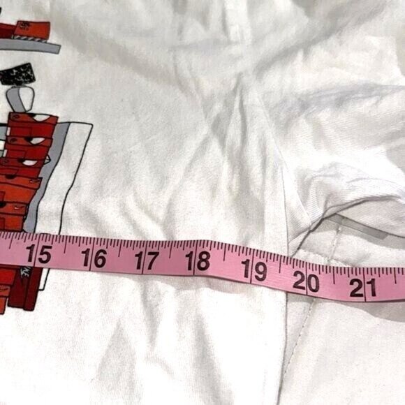 Nike Mens Graphic Tee "Too Many Sneakers" Just Do It White Medium 100% Cotton Ca - Picture 7 of 8
